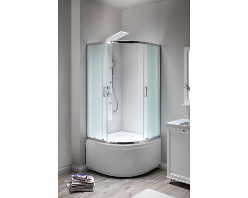 Душевой поддон Aquanet Optimal 90х90 с сиденьем