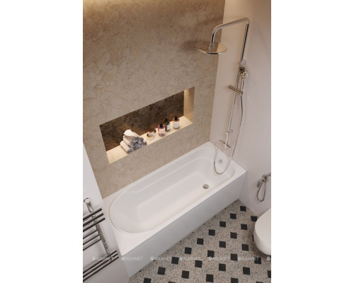 Акриловая ванна Aquanet West NEW 170x70 (с каркасом)