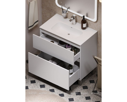 Раковина Aquanet Flat 80 белая