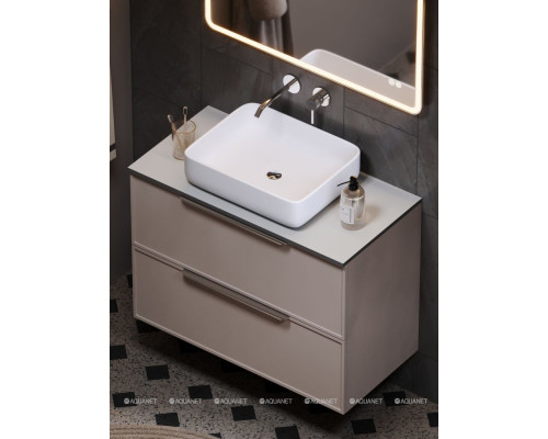 Столешница Aquanet Nova Lite 90 серый