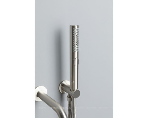 Душевой комплект Allen Brau Priority 5.31014-BN (с внутренней частью, 3 выхода) никель браш