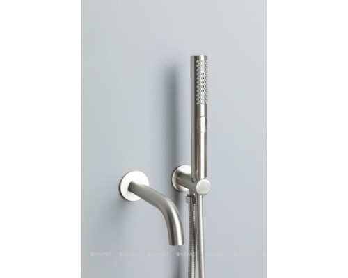 Душевой комплект Allen Brau Priority 5.31014-BN (с внутренней частью, 3 выхода) никель браш