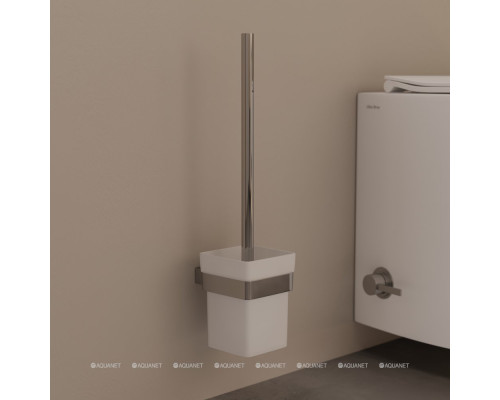 Ершик для унитаза Allen Brau Infinity 6.21008-00 белый/хром