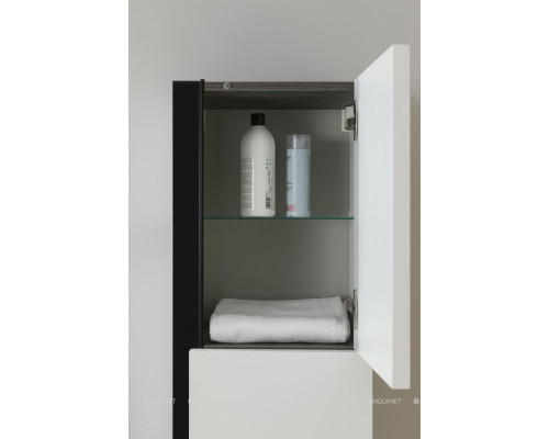 Шкаф-пенал De Aqua Ариетта New 35 белый матовый