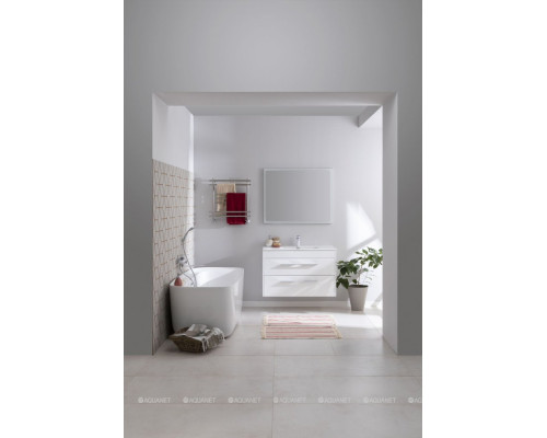 Полотенцесушитель водяной Aquanet Largo 600x500, хром