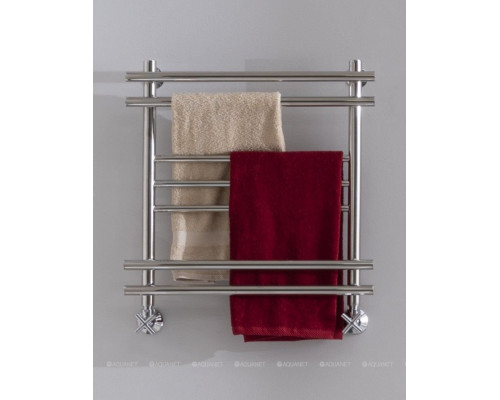 Полотенцесушитель водяной Aquanet Largo 600x500, хром