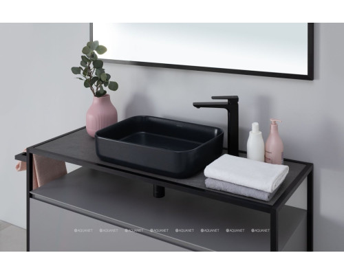 Раковина накладная Allen Brau Fantasy 50 4.11021.31 черный матовый