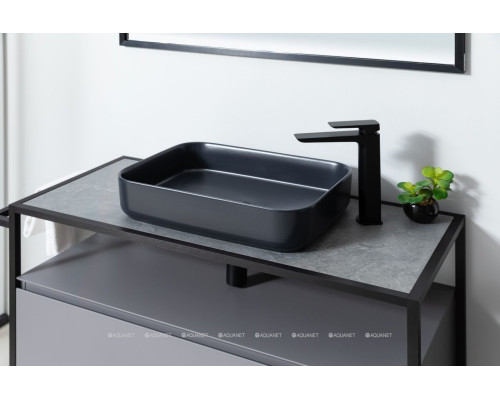 Раковина накладная Allen Brau Fantasy 50 4.11021.31 черный матовый