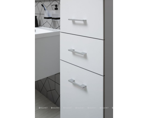 Шкаф-пенал Aquanet Верона 35 белый