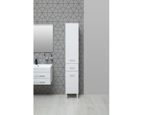 Шкаф-пенал Aquanet Верона 35 белый