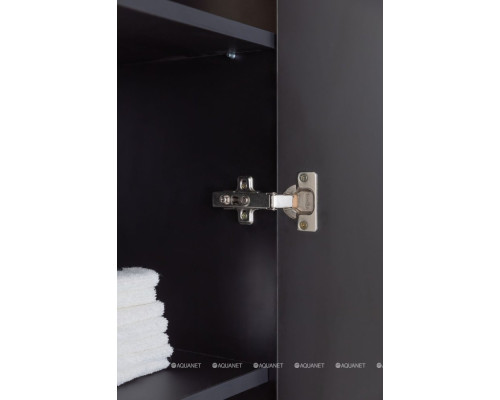 Шкаф-пенал Aquanet Верона 35 черный