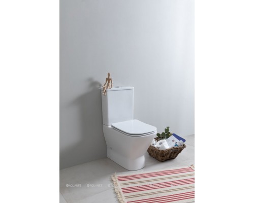 Унитаз-компакт Aquanet Fine Rimless FINE-C Soft Close