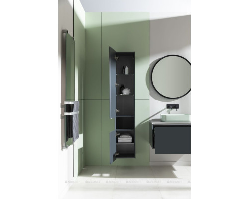 Шкаф-пенал Allen Brau Infinity 35 1.21010.AM L антрацит матовый