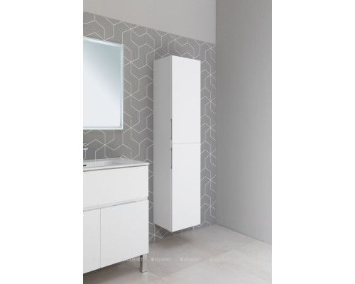 Пенал Aquanet Алвита New 35 белый матовый