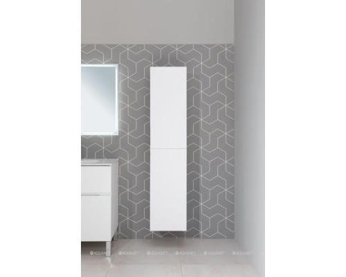 Пенал Aquanet Алвита New 35 белый матовый