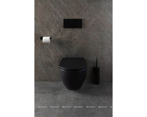 Унитаз подвесной Allen Brau Reality 4.32006.31 черный матовый