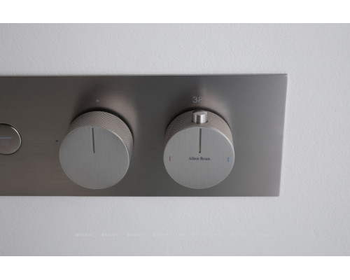 Смеситель для душа Allen Brau Liberty 5.33003-BN (с внутренней частью, 3 выхода) никель браш