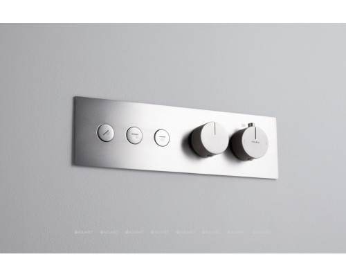 Смеситель для душа Allen Brau Liberty 5.33003-BN (с внутренней частью, 3 выхода) никель браш