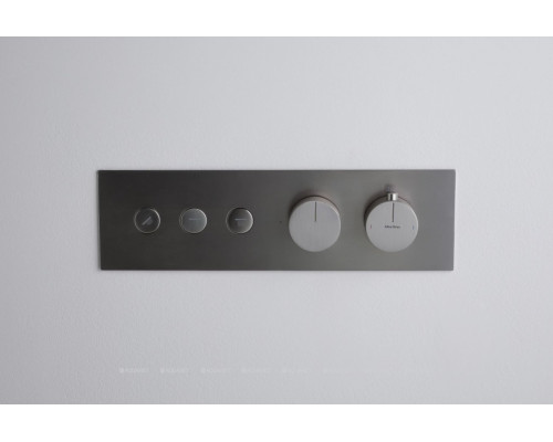 Смеситель для душа Allen Brau Liberty 5.33003-BN (с внутренней частью, 3 выхода) никель браш