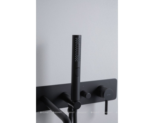 Смеситель для ванны Allen Brau Priority 5.31A05-31 (с внутренней частью) черный матовый