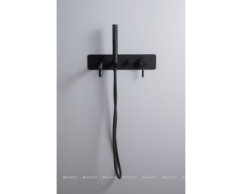 Смеситель для ванны Allen Brau Priority 5.31A05-31 (с внутренней частью) черный матовый