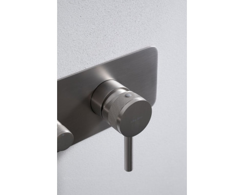 Смеситель для ванны Allen Brau Priority 5.31A06-BN (с внутренней частью) никель браш