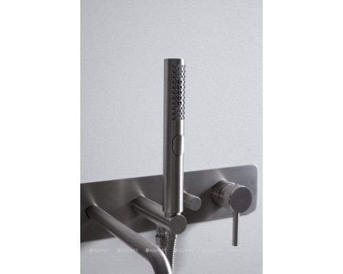 Смеситель для ванны Allen Brau Priority 5.31A06-BN (с внутренней частью) никель браш