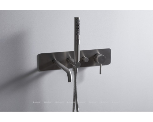 Смеситель для ванны Allen Brau Priority 5.31A06-BN (с внутренней частью) никель браш