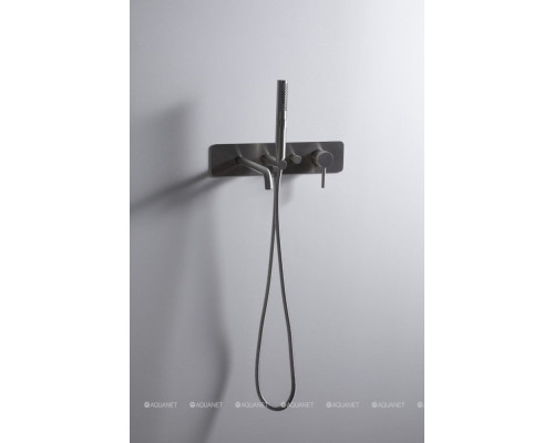 Смеситель для ванны Allen Brau Priority 5.31A06-BN (с внутренней частью) никель браш