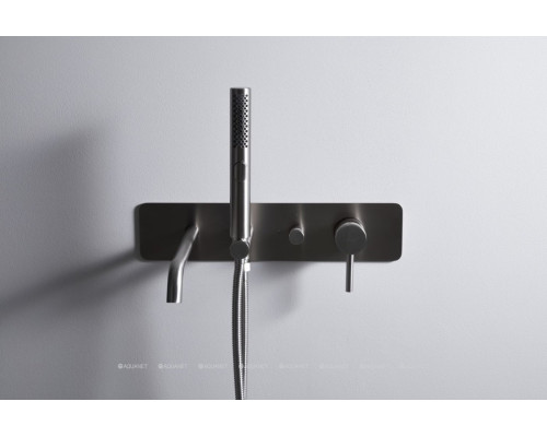 Смеситель для ванны Allen Brau Priority 5.31A06-BN (с внутренней частью) никель браш