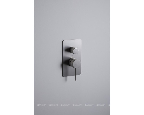 Смеситель для ванны Allen Brau Priority 5.31A11-BN (с внутренней частью, 3 выхода) никель