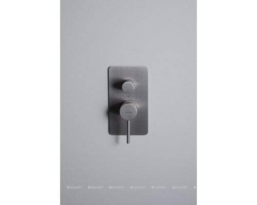 Смеситель для ванны Allen Brau Priority 5.31A11-BN (с внутренней частью, 3 выхода) никель