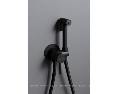 Смеситель с гигиеническим душем Allen Brau Priority 5.31A29-31 (с внутренней частью) черный матовый