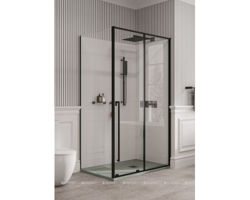 Верхний душ Allen Brau Infinity 5.21A19-31 черный матовый