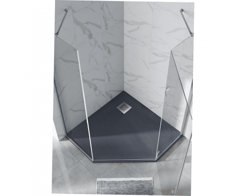 Душевой поддон трапеция STONE TRAY-G