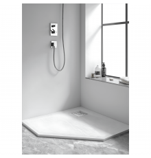 Душевой поддон трапеция STONE TRAY-W