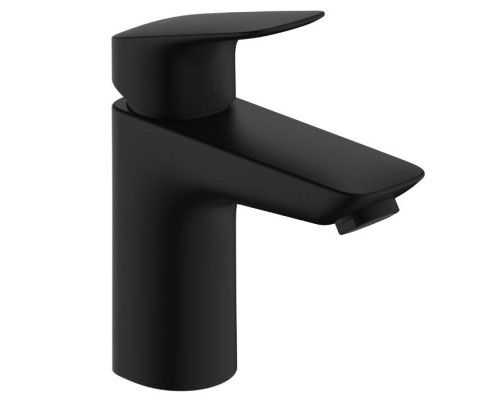 Hansgrohe Logis Смеситель для раковины, 1 отв., с донным клапаном Push-Open, цвет: черный матовый. 71107670 Hansgrohe Logis Смеситель для раковины, 1 отв., с донным клапаном Push-Open, цвет: черный матовый. 71107670