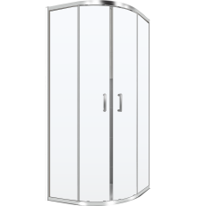 Душевой уголок RGW Classic CL-53, 80x80 профиль хром, стекло прозрачное
