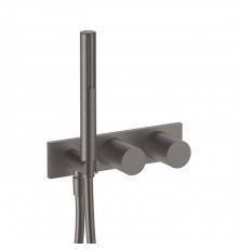 Fantini Milano Встраиваемый смеситель для душа, цвет: Matt Gun Metal PVD. 31 P5 E584B