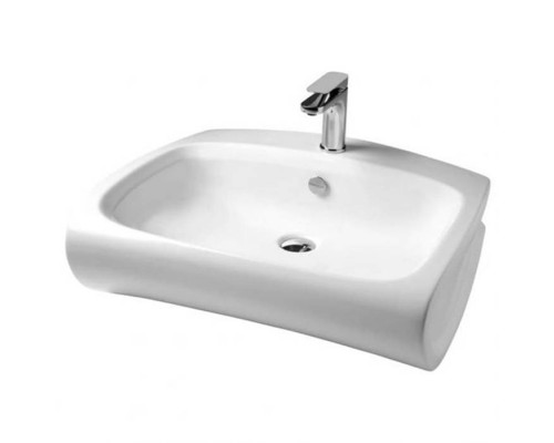 Artceram/Hidra HI-LINE Раковина 65х50 см, 1 отв., подвесная, цвет: белый. HIL004 01 00 bi*1 Artceram/Hidra HI-LINE Раковина 65х50 см, 1 отв., подвесная, цвет: белый. HIL004 01 00 bi*1