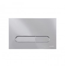 Duravit DuraSystem Beta 100 Клавиша смыва для унитаза, двойной смыв, цвет: хром. WD5009021000