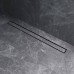 W01SC-U11-090-04BM Трап для душа линейный, универсальный затвор Tile, 90 см
