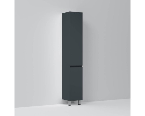 M91CSR0306GM Шкаф-пенал, напольный, правый, 30 см, графит матовый M91CSR0306GM Шкаф-пенал, напольный, правый, 30 см, графит матовый