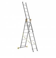 Лестница Алюмет 3* 8 алюминиевая (9308)