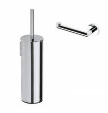 Набор Держатель Bemeta Omega 104212032 L, chrome + Ершик Bemeta Omega 102313066