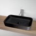 Kerasan Tribeca Раковина 70х43 см, без отв., цвет: черный матовый. 460231