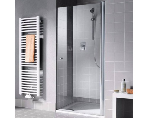 KERMI Atea 1TR Душевая дверь 47х220см., серебро, стекло зеркальное. AT 1TR 470x2200VAK+зеркал