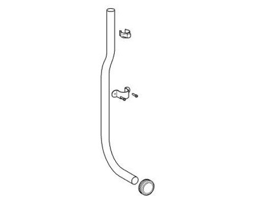 СНЯТGrohe 37 109 000 Сливная трубка 37109000Gr
