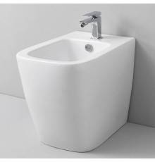 Artceram A16 Биде напольное 36х52 см, 1 отверстие, цвет: матовый  белый. ASB002 05 00