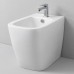 Artceram A16 Биде напольное 36х52 см, 1 отверстие, цвет: матовый белый. ASB002 05 00